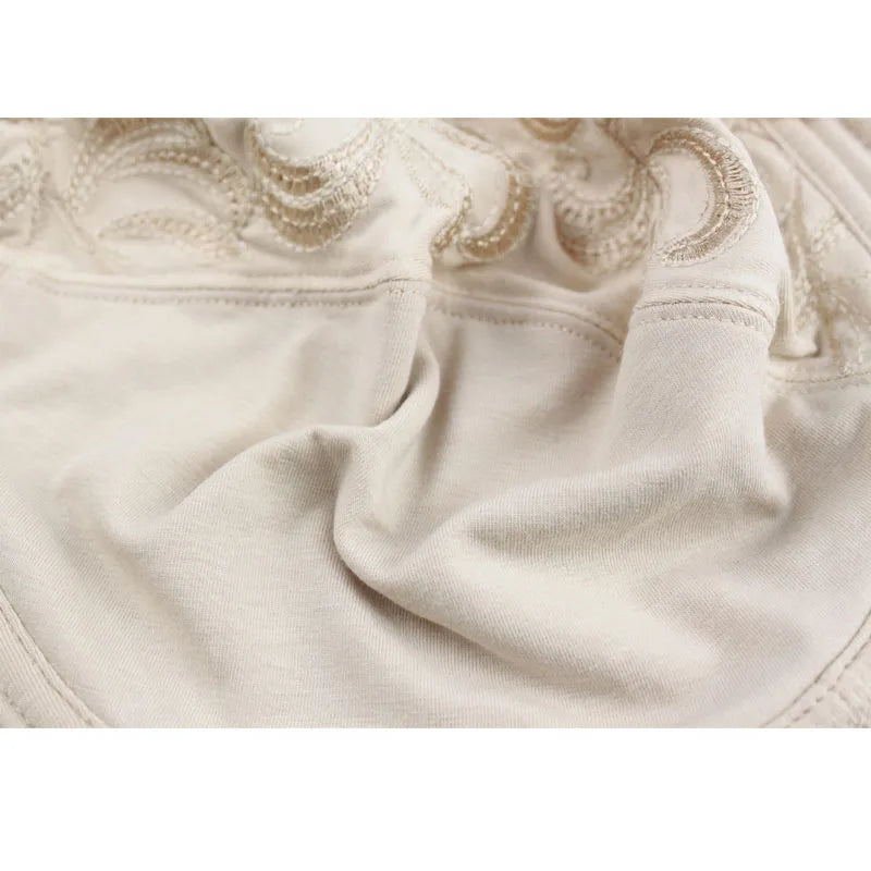 Women's Underwear Full Coverage Bras Plus Size Brassiere Embroidery No-padded  Underwire Bralette  36-46C/D/DD/DDD/E/F/G