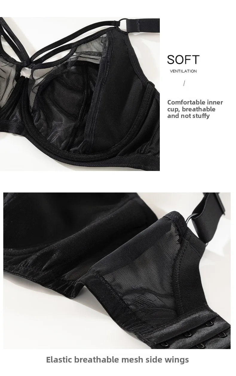 Minimizer Bra for Plus Size Women Full Coverage Wireless Bra D-I Cups | Anti-Sagging Support Breathable Minimize Bust Size