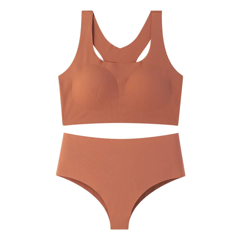 Woman Bras Seamless Wireless Ultra Thin Vest Underwear Top Push Up Summer Bralette Girl Sleep Sports Breathable Bras ﻿