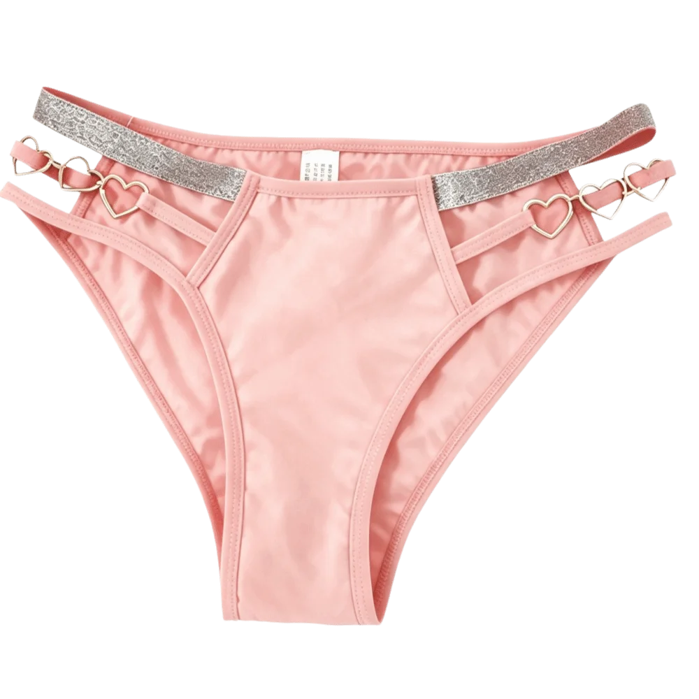 Lingerie Low-rise Women Underwear Glitter Strap Hollow Out Seamless Briefs Mesh Transparent Ladies Panties Gift