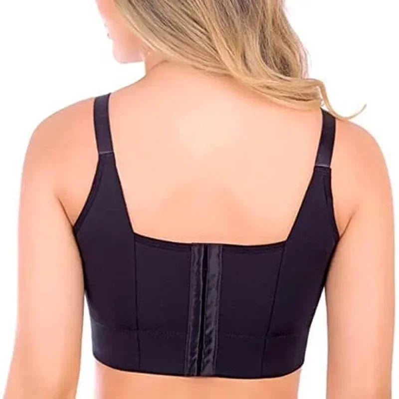 Women Deep Cup Bra Hide Back Fat Underwear Full Back Coverage Plus Size Push Up Bra