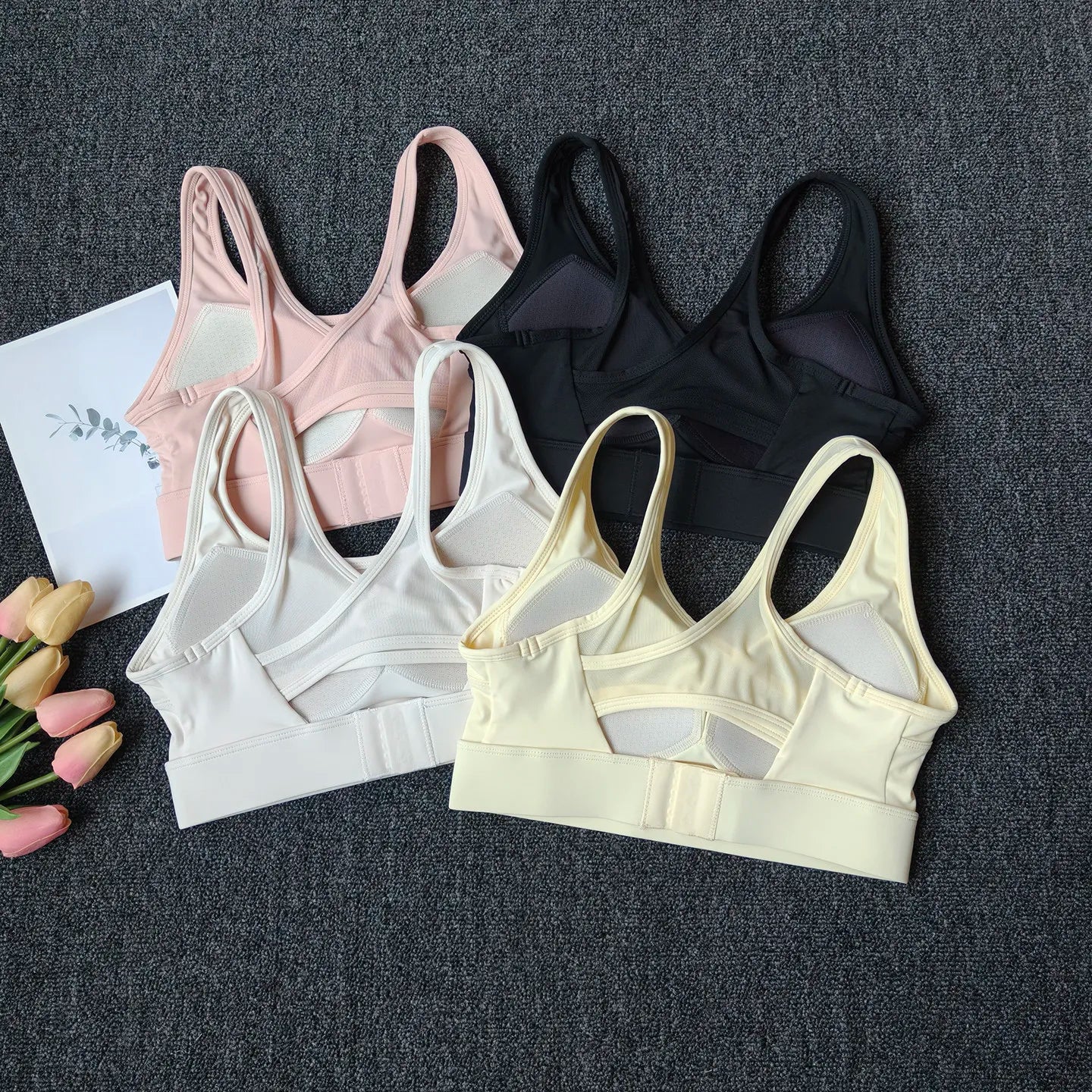 High-Intensity Sports Bra for Women, One-Piece Shock-Proof Sports Bra, Breathable Professional Fitness Vest