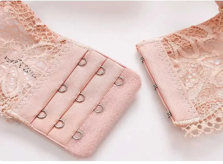 Sexy Push Up Plunge Bra Half Cup Lace Underwire Bra Gather Anti-Spill Design for Shape Support Fashion Women's Lingerie