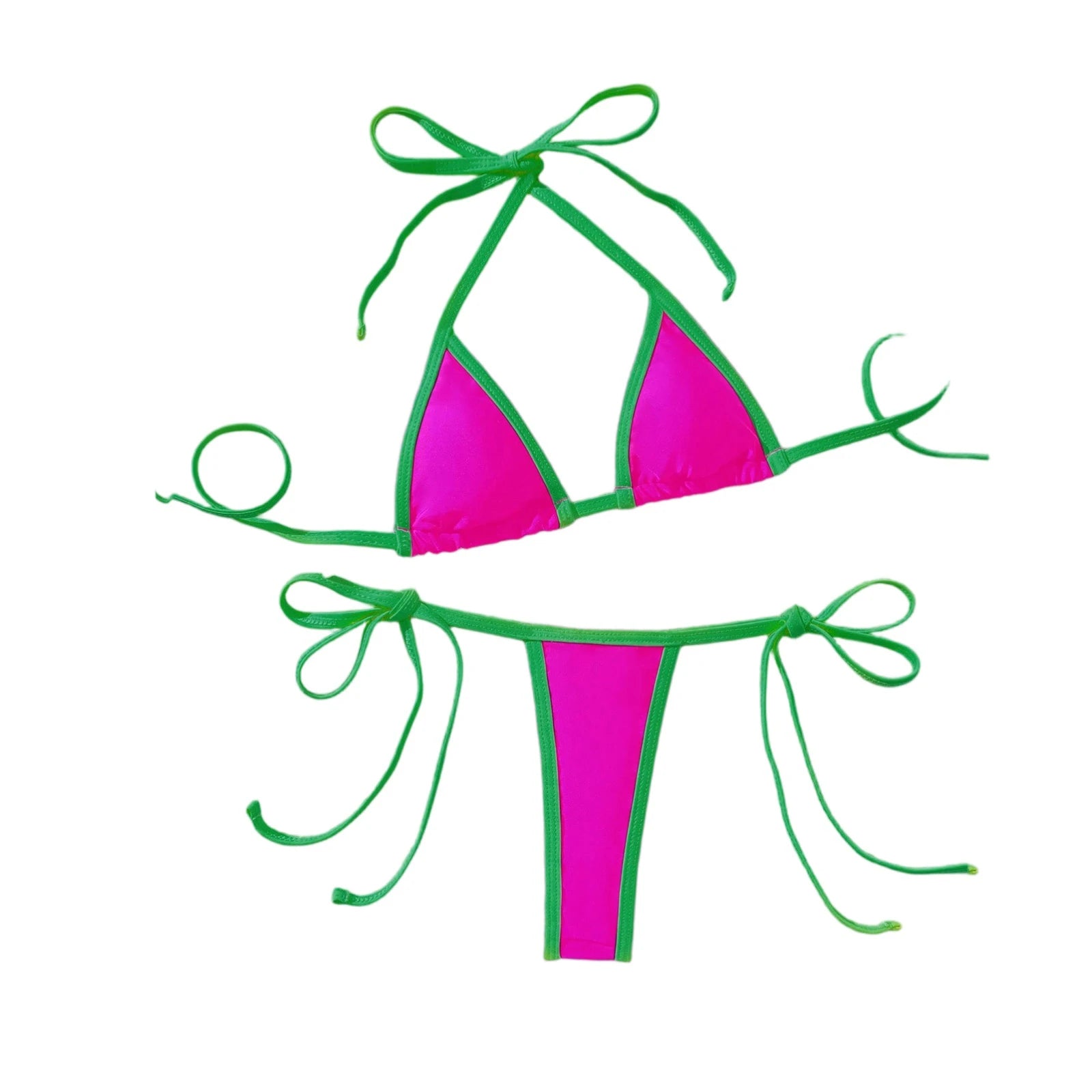 New Triangle Top Swimwear Women Bathing Suit Micro Bikini Thong Swimsuit Two Piece Swimming Costumes Brazilian Biquinis 2026