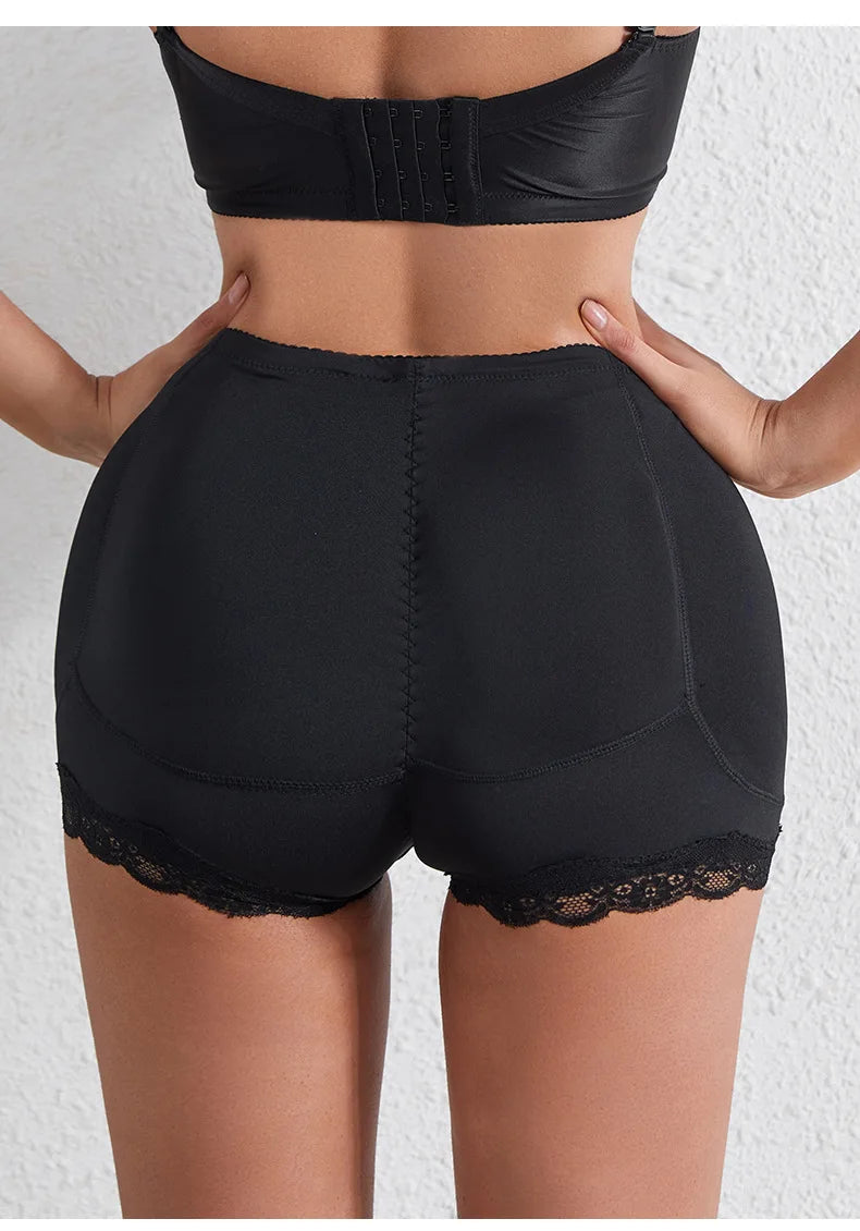 Body Shaper Underwear With Hips Pads Filler Sexy Butt Lifter Enhancer Control Panties Belly Smooth Shapewear Fake Buttock Plus