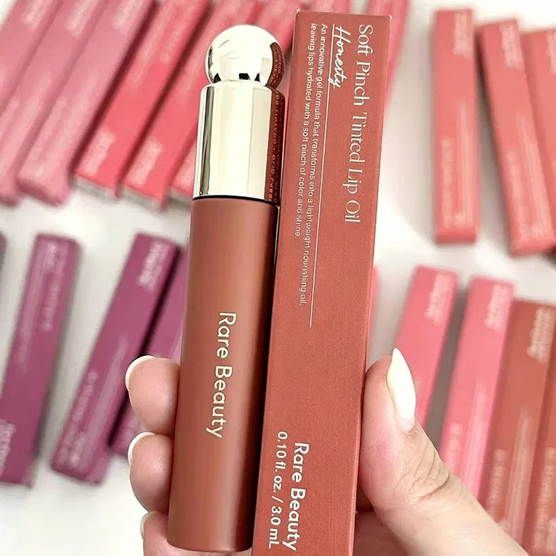 Rare Beauty Liquid Blush Silky and Glides On Smoothly Nature Long Lasting Plump Happy Hope Delight Stained Lipstick Gloss Makeup