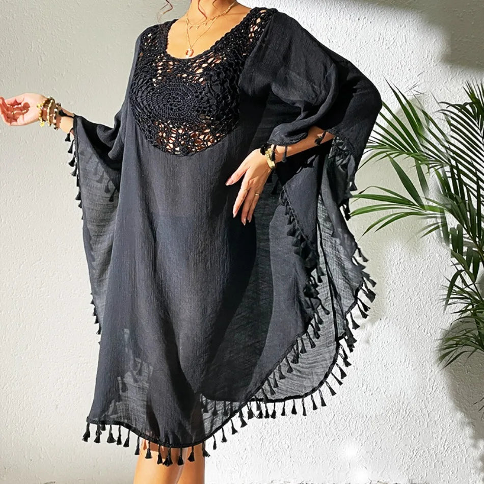Women's Sexy Swimsuit Cover Up Dress Summer Bathing Suit Beachwear Shirt Cover-ups for Women
