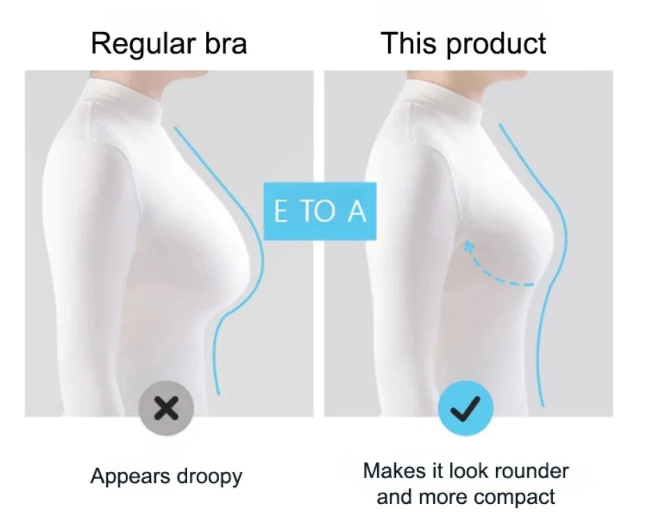 Wireless Minimizer Sports Bra Adjustable Support Anti Sagging Seamless Comfort Breathable Large Bust No Underwire Everyd