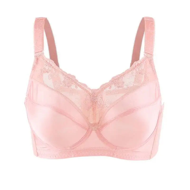 Lace Bra Unlined Bralette Brassiere Sexy Intimate Underwear B C D E F G H Cup 75 80 85 90 95 100 Plus Size Lingerie For Women
