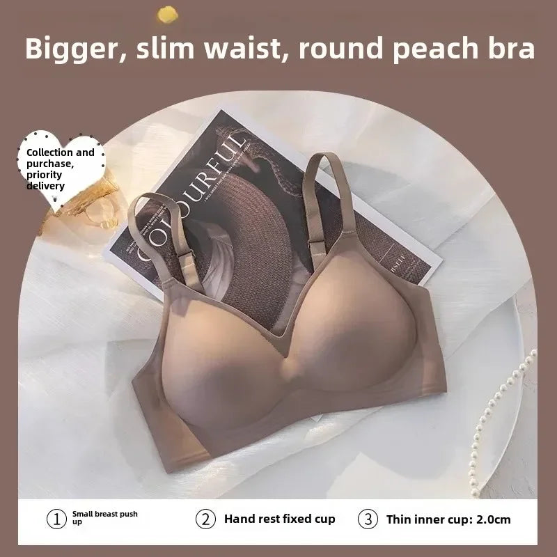 Fashion Seamless Bras Women Comfort Lingerie Padded Sports Tops Underwear Soft Bralette Support Sexy Breathable Bra Intimates