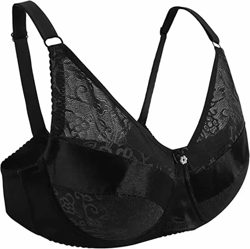 Sexy Crossdresser Bra CD Drag Queen Crossdresser Sissy Bra Fake Boobs Mastectomy Pocket Bra Suitable for Silicone Breast Forms