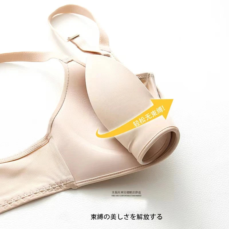 Women's Wirefree Bra Full Coverage Comfort Cotton Modest Soft Breathable Everyday Wear Under Abaya For Muslim Ladies