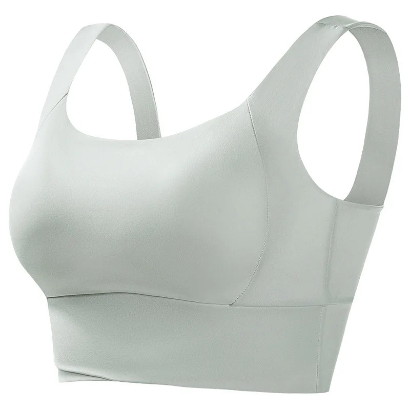 Sport Bras for Women GYM Running Yoga Beauty Back Vest Tank Tops Lager Size Wire Free Push up Padded Shock Absorption Bralette