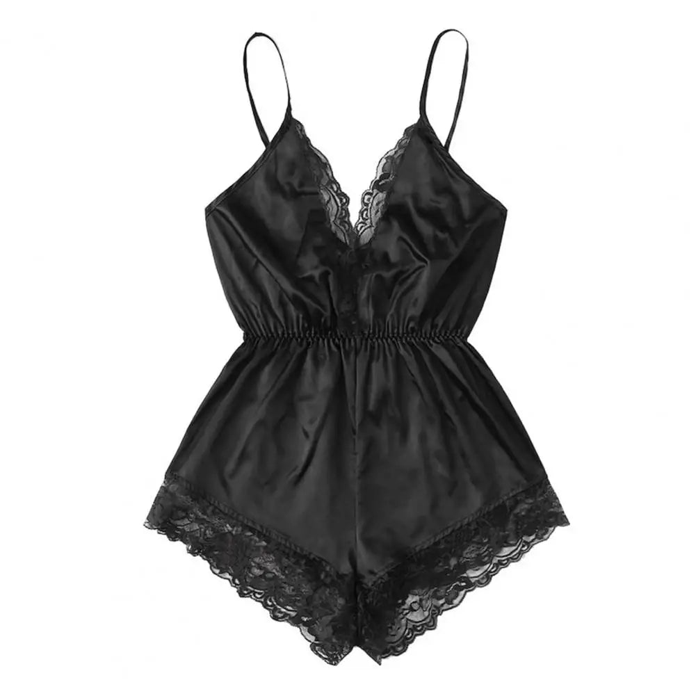 Sexy Lingerie Sleepwear Sling Silky Comfortable Nightwear Womens Silk Satin Sleeveless Robe Kimono Robe Short Bathrobe Pajamas