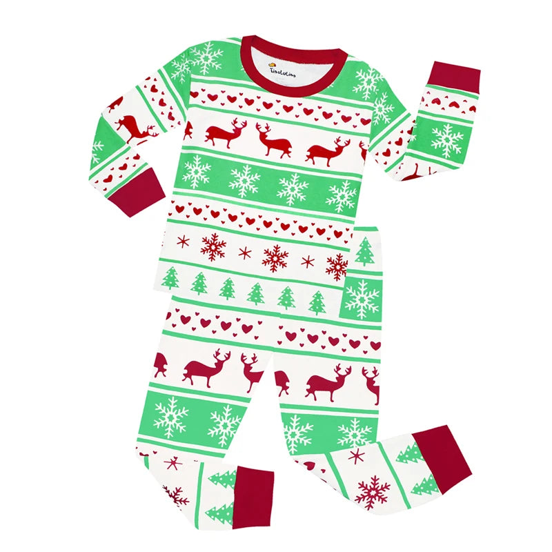 Boys Pajamas Sets 2 to 3 4 5 6 7 8 Years Cotton Long Sleeve Toddler Boy Pijama Autumn Winter Kids Sleepwear Set Children Clothes