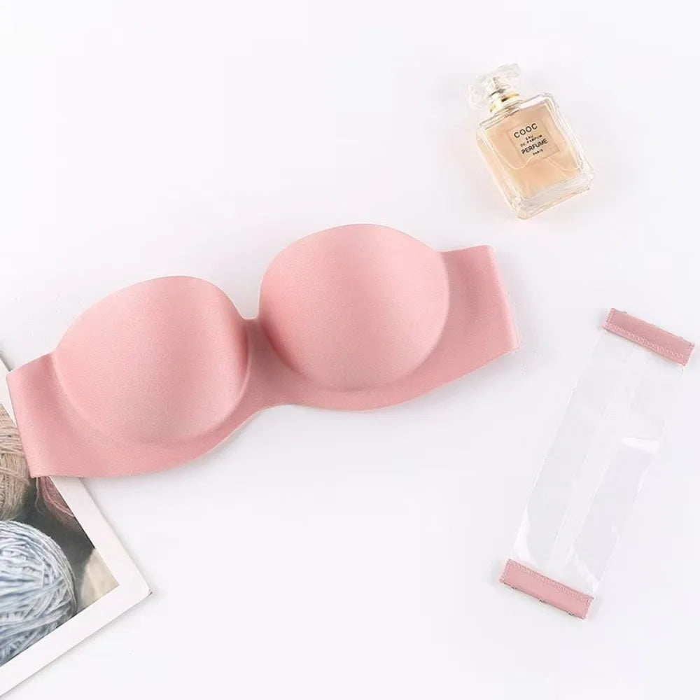 Beauty Back With Extension Belt NO Steel Ring Invisible Bra Without Straps Bralette Women Bras Sexy Strapless Bra Chest Wrap