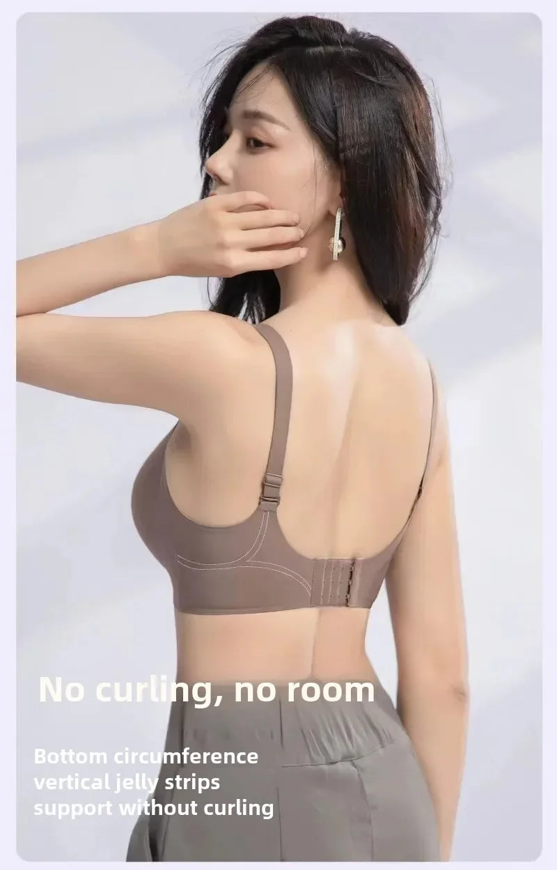 Fashion Seamless Bras Women Comfort Lingerie Padded Sports Tops Underwear Soft Bralette Support Sexy Breathable Bra Intimates