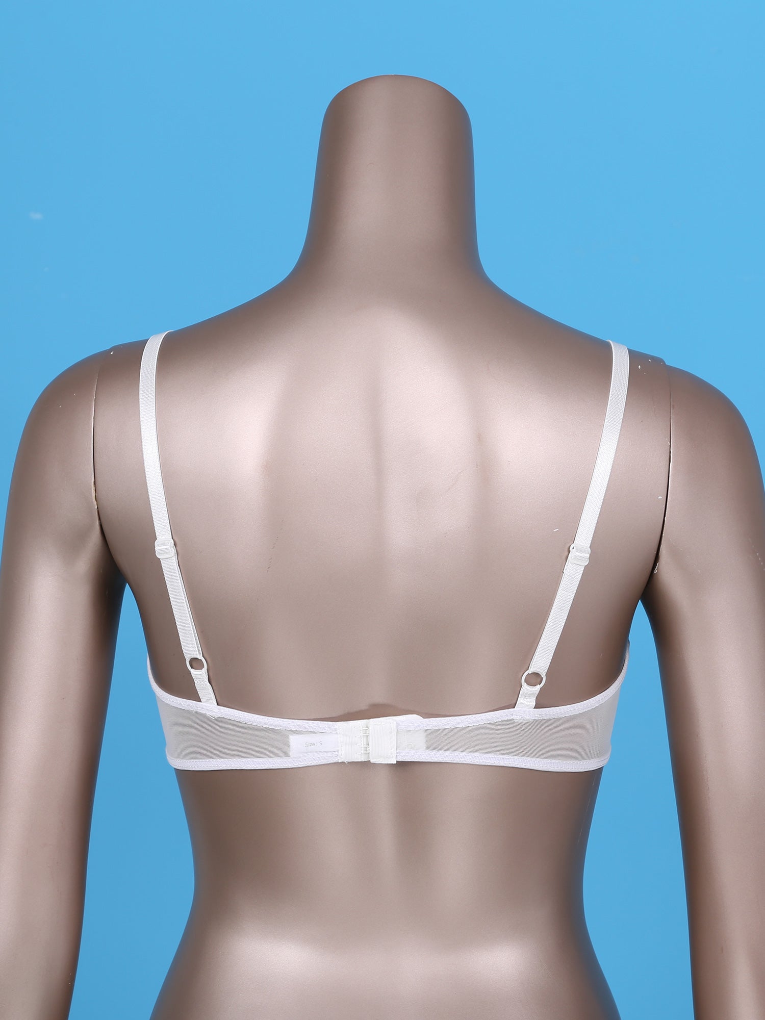 Women Nipple Exposed Bra Sexy Open Cup Lace Lingerie Exotic Brassiere Nightclub See-through Bralette Wire-free Unlined Bra Top
