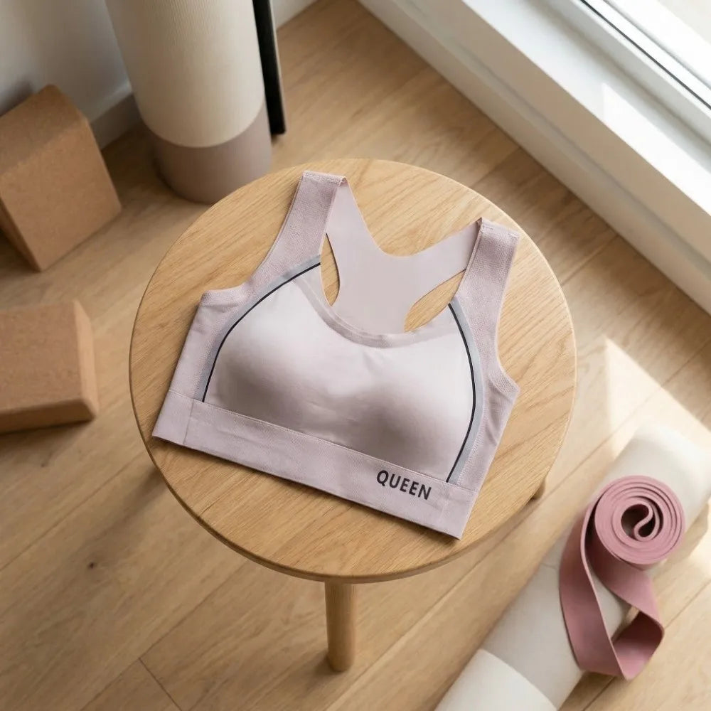Traceless Wireless U Bra Gathered Breasts Anti-sagging Seamless Bras Lingerie Shockproof Brassiere for Women Running