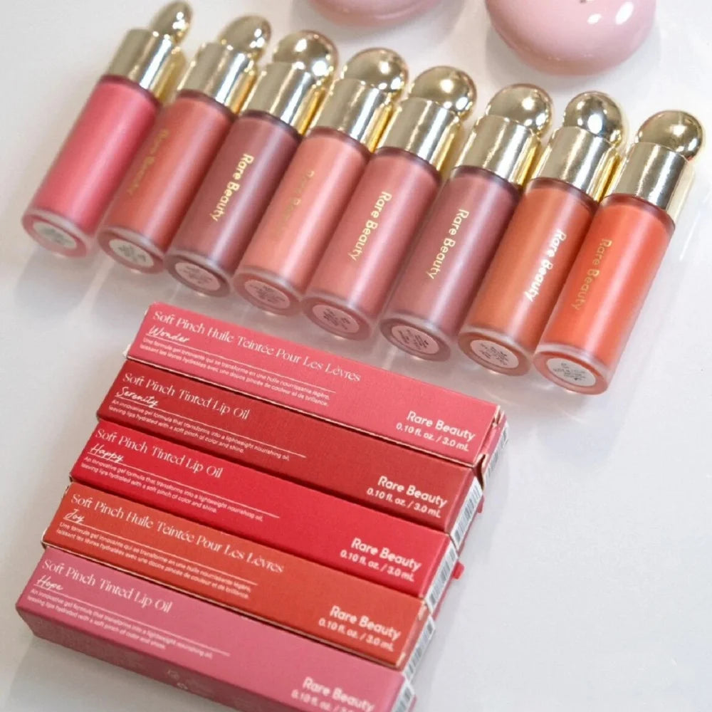 Rare Beauty Soft Pinch Liquid Blush Silky and Glides On Smoothly Long Lasting Plump Makeup Hope Love Virtue Happy Wonder Worth