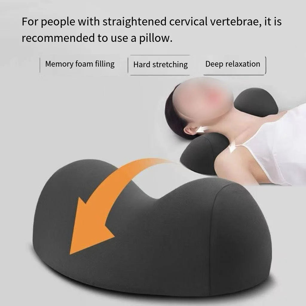 Simple Solid Color Cervical Pillow for Sleep Assistance, Cervical Pillow for Adult Sleep Massage, Cervical Pillow for Protection
