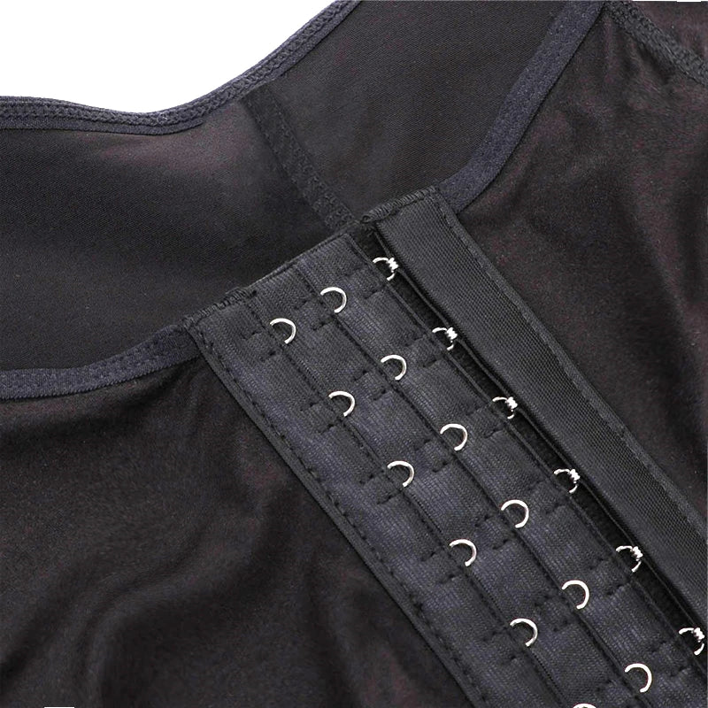 Full Body Shaper High Compression Shapewear Girdle With Brooches Bust For Postpartum Slimming Sheath Belly Fajas Slimming