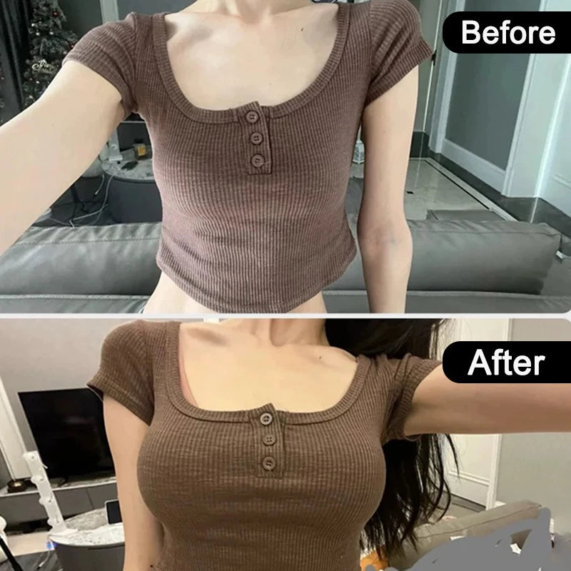Seamless Bras For Women Sexy Lingerie Letter Strap Tops Wireless Brassieres Push Up Underwear Deep V Intimates U Back Bralette