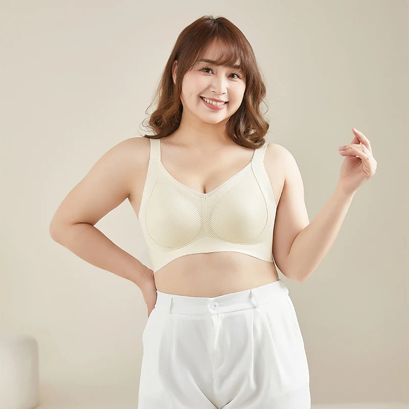 Push-up Bras High Quality Women's Bras Unwired Bra for Woman Sexy Lingerie Sporty Woman Top Plus Size Bra Sports Seamless Ladies