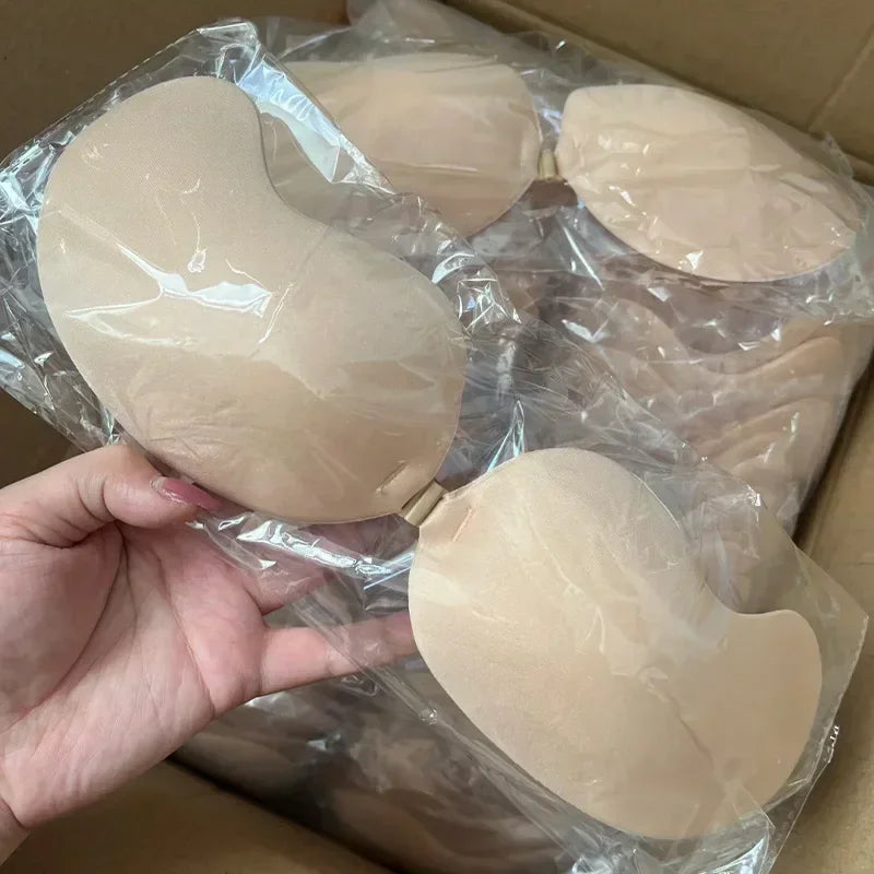 Summer Strapless Women Bras Back Lace Sexy Chest Tops Seamless Breathable Underwea Brassiere Solid Invisible Chest Wraps Bra