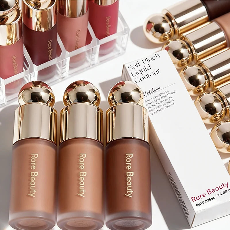 Rare Beauty Face Soft Pinch Blush Contour Bronze Shade Smooth Lasting Natural Nose Shadow Waterproof Highlight Brighten Makeup