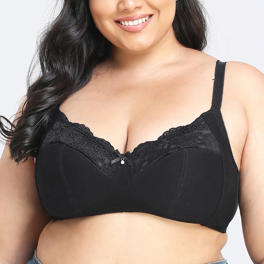 Sexy Bras For Womens Lingerie BH Tops Support Bralette Wireless Plus Size Brassiere 40-48 G H Cup