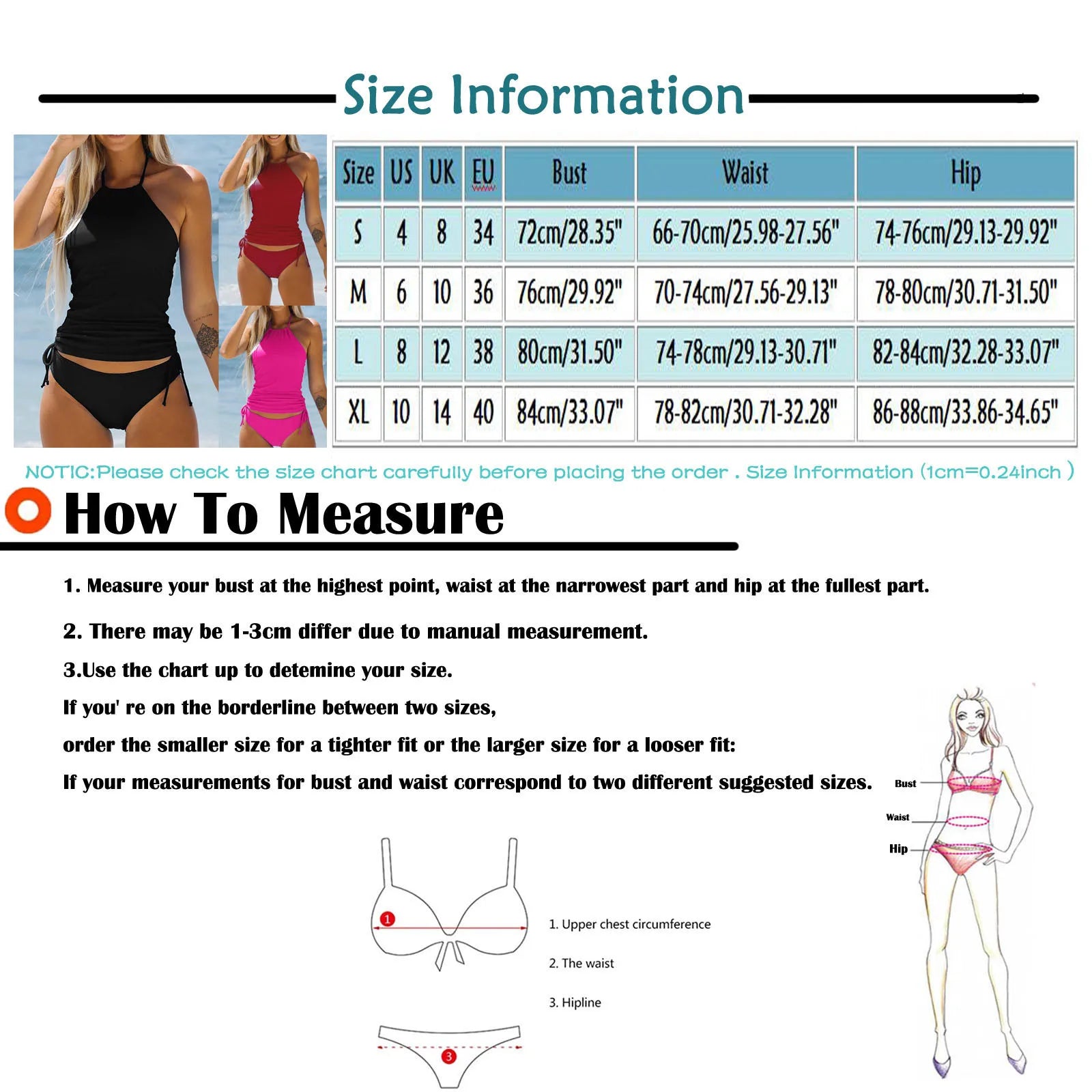 Full Coverage Bikini Top Women Lace Up Swimwear Tops Underwire Push Up Swim Crop Top Tie Back Bathing Suit Period Swimwear