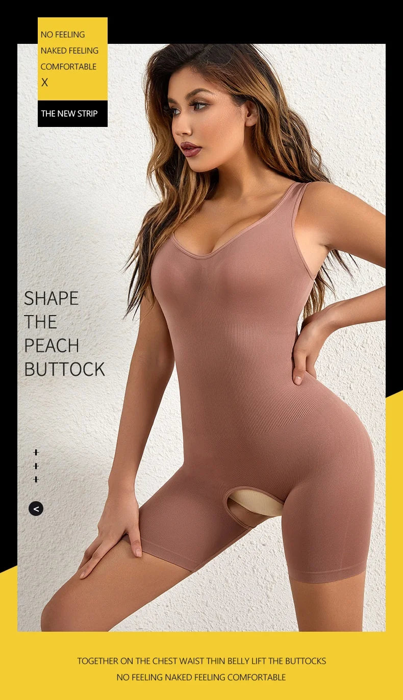 Shapewear Women's Postpartum Waist and Belly Shapewear Open-file Large-size Beauty Tight-fitting Chest Support Shapewear