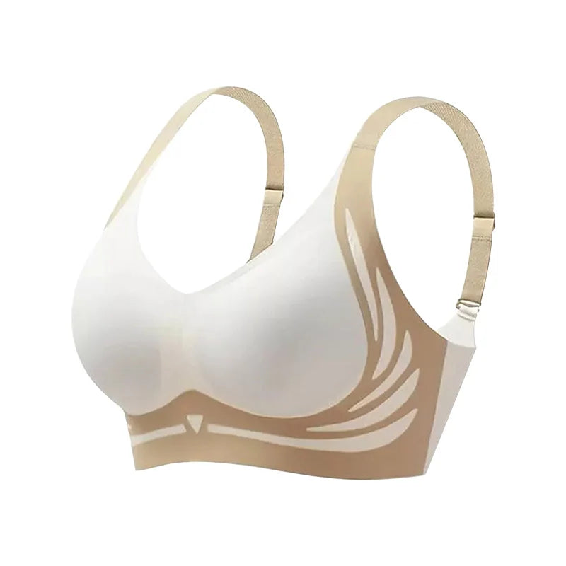 Push-Up Bras For Women Anti-sagging Lift-Up Bra Non-wired Brassiere Seamless Lift-up Yoga Fitness Sleep Vest Sports Brassiere