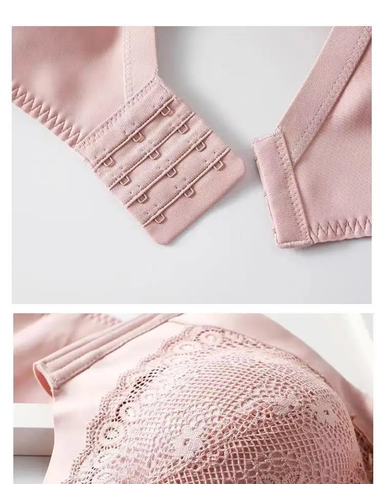 Women's Push-up bra  sexy little lace bra  soft seamless cotton  comfortable gathering Lingerie