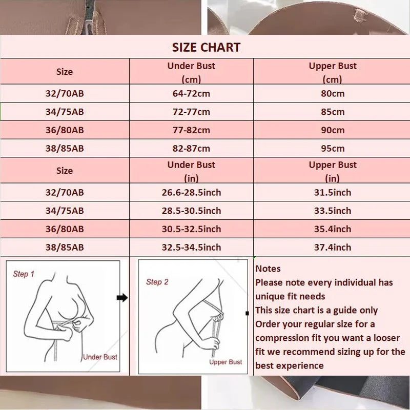 Strapless Bras Women Front Closure Seamless Brassiere Push Up Thick Underwear Adjustable Female Soft Solid Invisible Lingerie