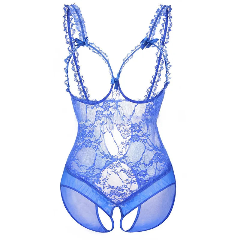 Ladies Erotic Lingerie Open Chest Crotchless Sex Lingerie Erotic Babydoll Dress Sexy Lingerie Costume Nuisette Sexy Clothes