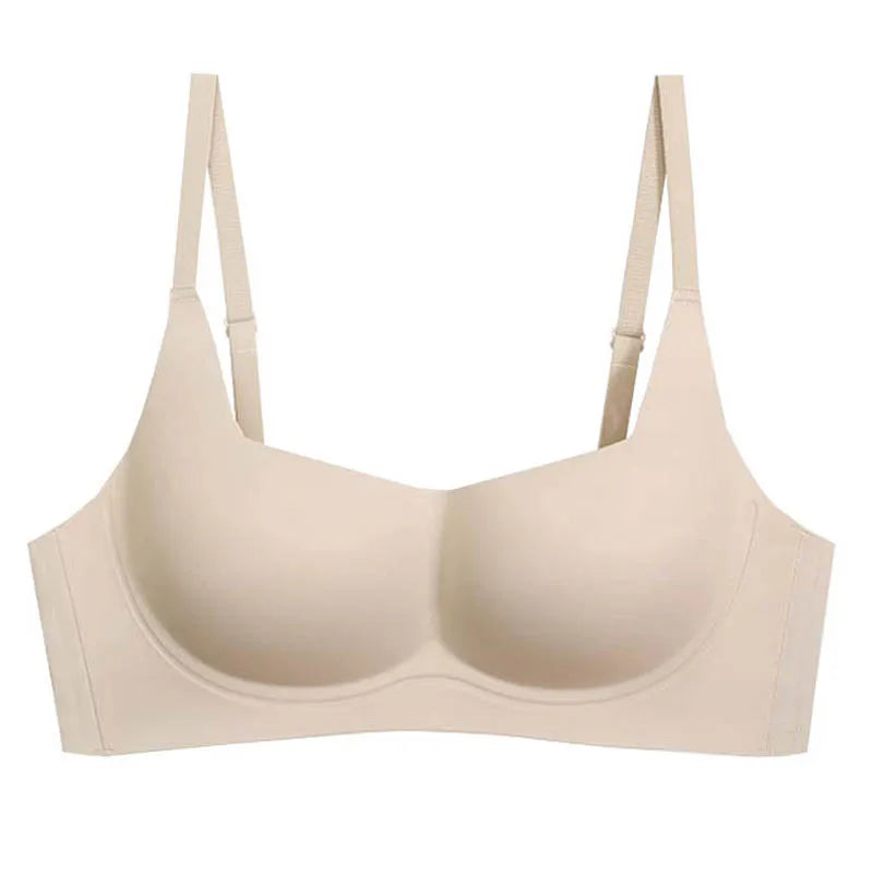 Sexy Push Up Bras French Women's Underwear Wire Free Female Gather Bralette Seamless Iingerie Ladies Comfort Brassiere