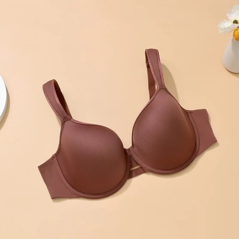 75 80 85 90 95 D E F G Stick On Bra Plus Size Lingerie For Women Large Bra Thin Brasier Mujer Brassiere Femme