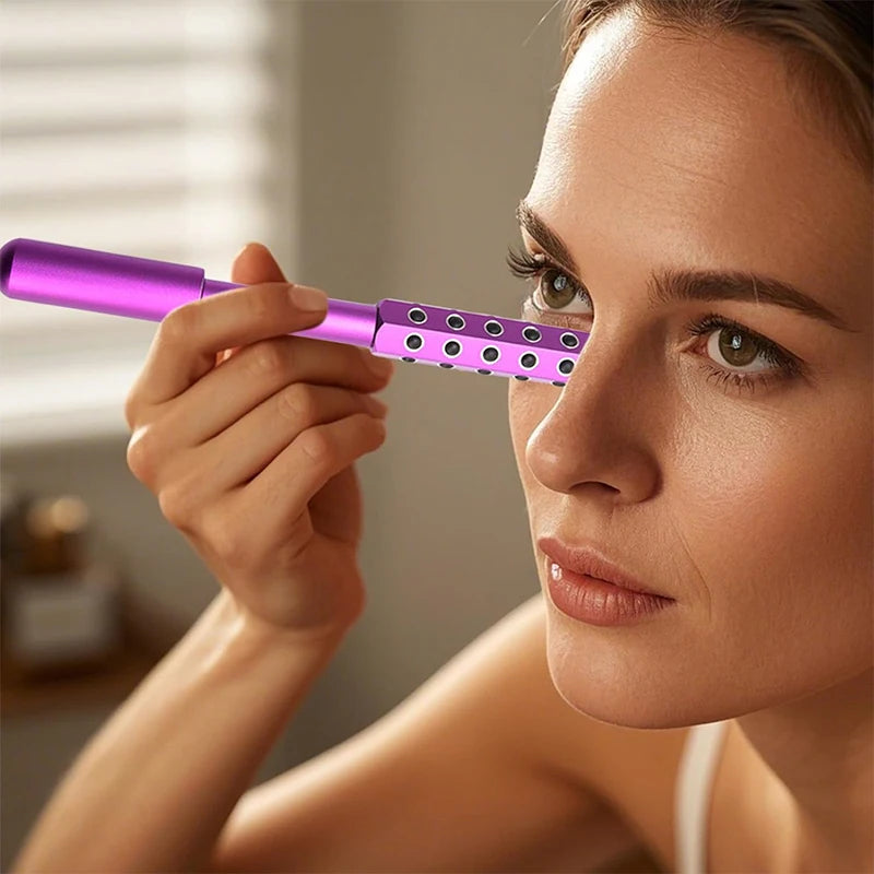 24 Germanium Face Massage Beauty Acupoint Roller Stick Wholesale Beauty Roller Tool Face Gua Sha Massager Women Skin Care Beauty