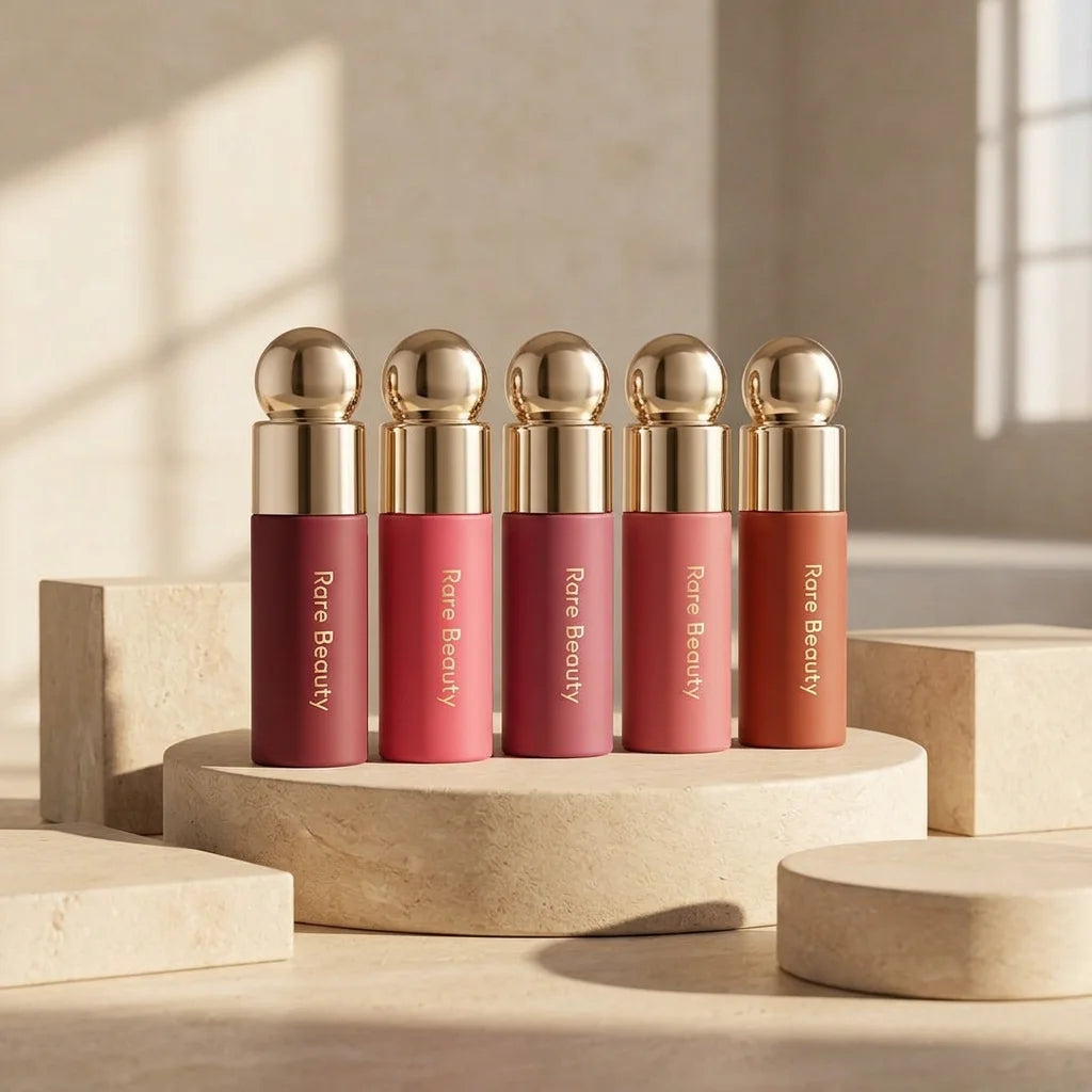 Rare Beauty Makeup Liquid Blush Cheeks Waterproof and Long-Lasting Nourishing Happy Hope Love Joy Lucky Worth With Box Makeup