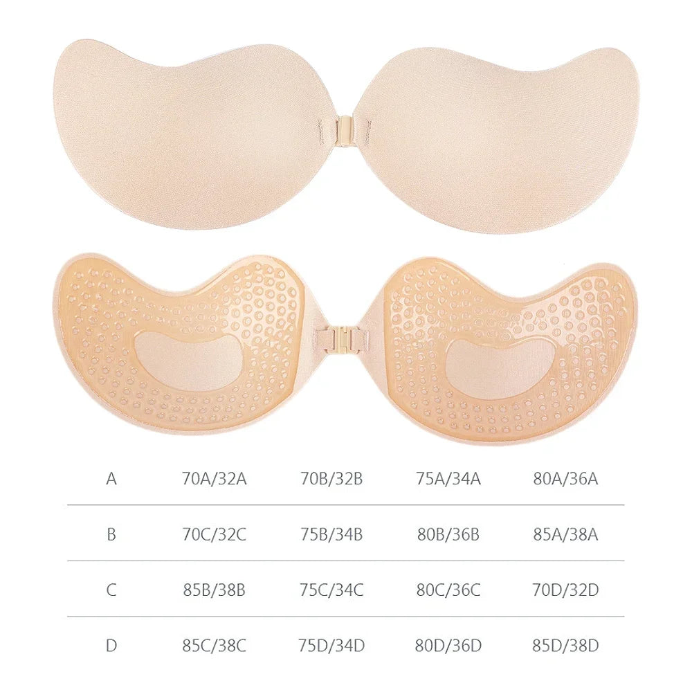 Summer Strapless Women Bras Back Lace Sexy Chest Tops Seamless Breathable Underwea Brassiere Solid Invisible Chest Wraps Bra