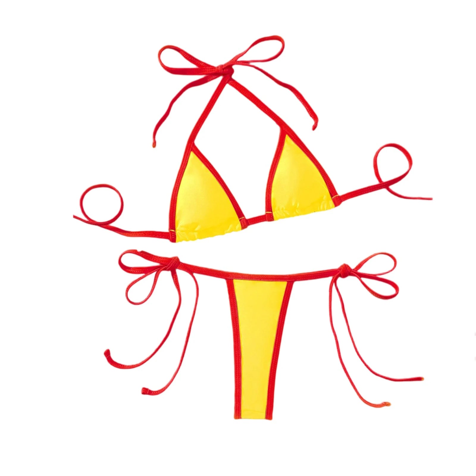 New Triangle Top Swimwear Women Bathing Suit Micro Bikini Thong Swimsuit Two Piece Swimming Costumes Brazilian Biquinis 2026