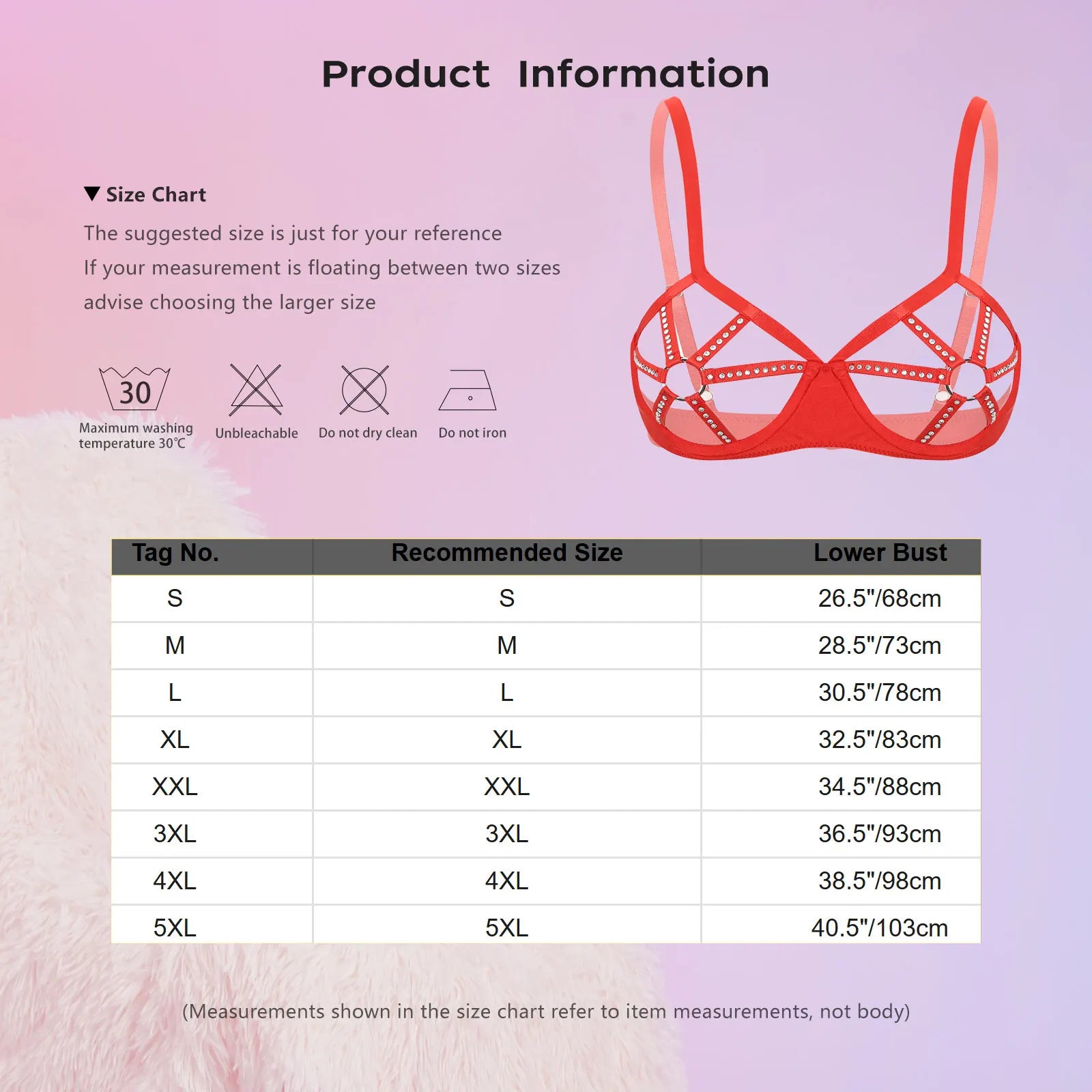 Womens Sexy Lingerie See Through Underwired Bra Balconette Adjustable Straps Shiny Rhinestones O-ring Cutout Cup Push Up Bra Top