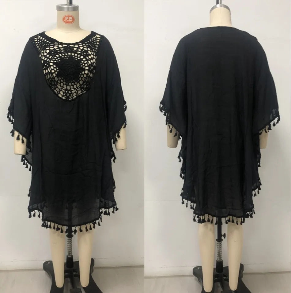 Women's Sexy Swimsuit Cover Up Dress Summer Bathing Suit Beachwear Shirt Cover-ups for Women