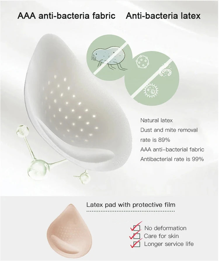 [Strong Support/Push Up] Lifting Anti-Sagging Wireless Push-up Bra Armpit Fat Control/Anti-Slipping/U Shaped Back/Soft