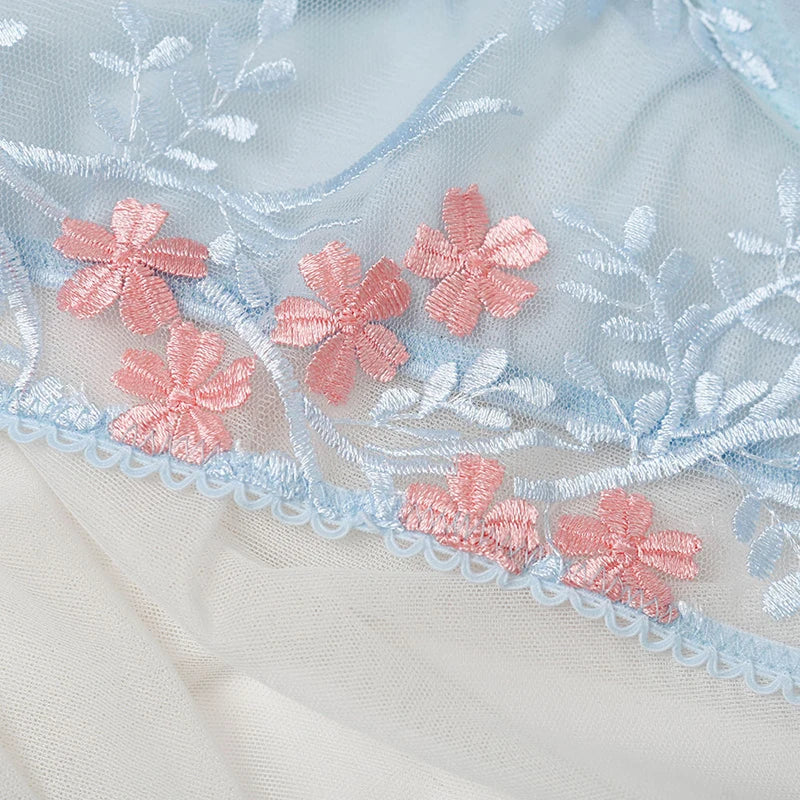 2 Pieces Sexy Lingerie Set Women Floral Bra Set Erotic Lingerie Set Female Sexy Lace Underwear Set Brief Sets