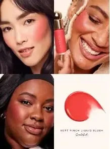 Rare Beauty Liquid Blush Lipstick Blush Eyes Cheek Blusher Waterproof Mositure Face Contour Shadow Liquid Lip Gloss Plump Makeup