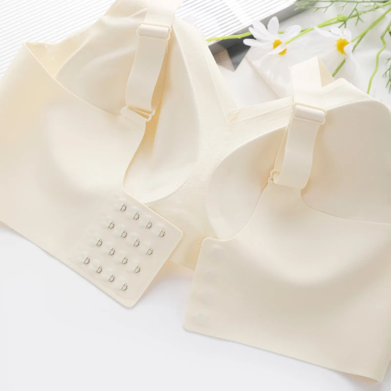 Push-up Bras High Quality Women's Bras Unwired Bra for Woman Sexy Lingerie Sporty Woman Top Plus Size Bra Sports Seamless Ladies