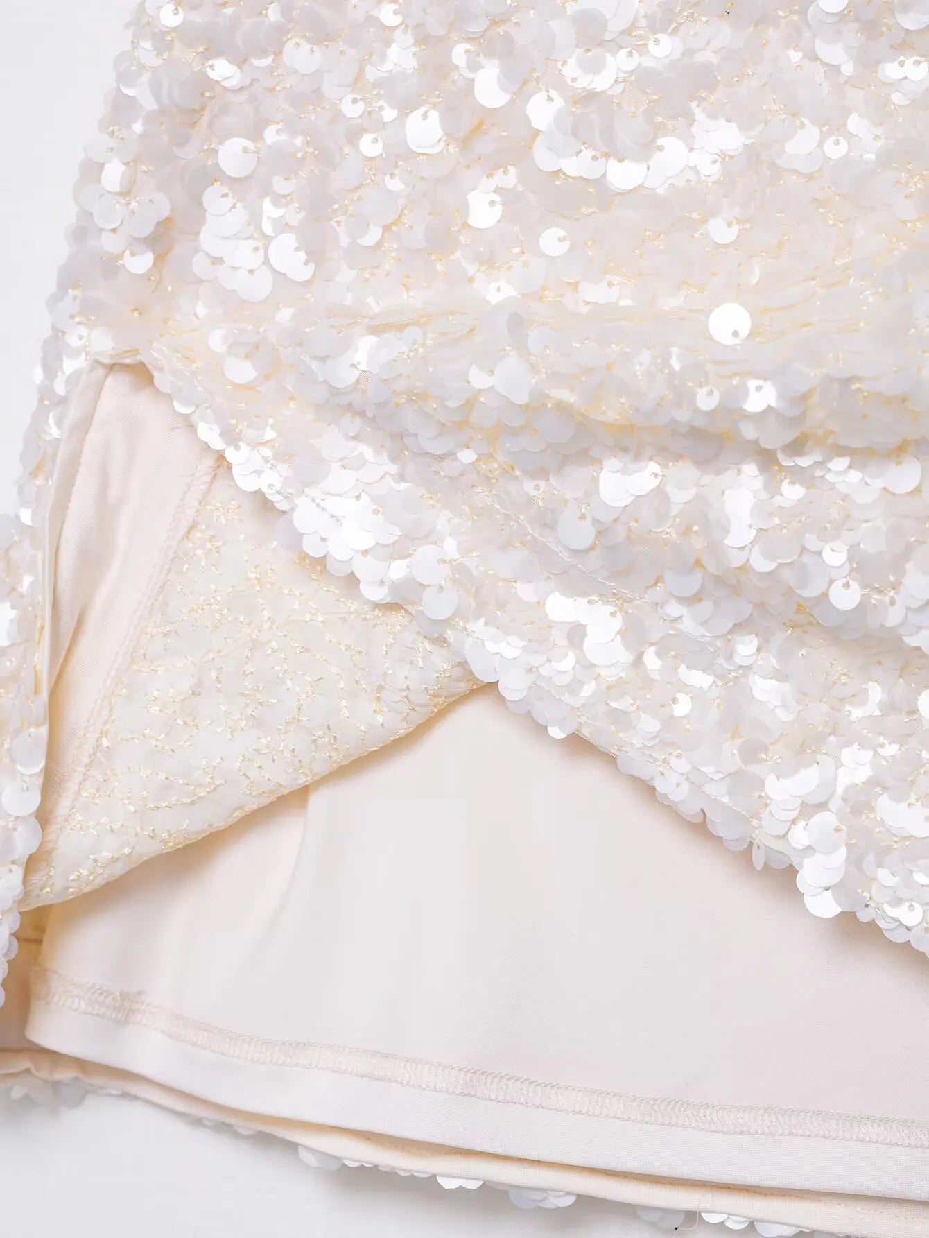 Sexy Woman Sequins Skirt High Waist Versatile Slim Mini Slim Skirts Zipper 2025 Summer Beach Style Women's New Skirt Y2K